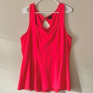 Women’s Torrid red tank top